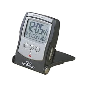 Click here to buy High Sierra Atomic Travel Alarm Clock BK 8050-44BK by High Sierra.
