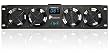 Technical Pro FN-4 4-Fan Rack Mountable Cooling Unit with Temperature Readout (Black)