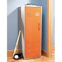 Powell Furniture Teen Trends Red Home Storage Kids Locker Closet Organizer