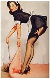 Maid - Pin-up Girl - Dirty Little Duster 11x17 Poster