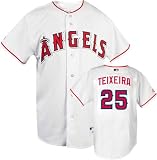Mark Teixeira Majestic MLB Home Replica Los Angeles Angels of Anaheim Youth Jersey