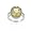 Sterling Silver Genuine 6.5 CT. TGW Citrine and Peridot Oval Ring