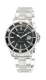 Accu2 By Accurist A2-24254 Transparent Plastic Bracelet Watch With Black Bezel