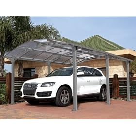 Carport aluminium/acier Arcadia 5000 CHALET-JARDIN -