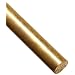 464 Brass Round Rod, Unpolished (Mill) Finish, H02 Temper, Standard Tolerance, Inch, Meets ASTM B21 Specifications