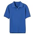Boys' Cherokee&reg; Ultimate Solid Pique Polo - Blue