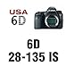 Canon EOS 6D Digital SLR Camera with 28-135mm IS