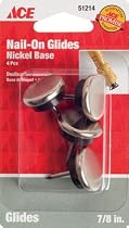 Ace Rubber Cushion Nail-on Glide