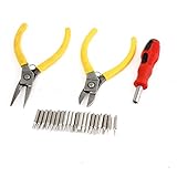 uxcell ドライバーセット　クロスヘッドドライバー　滑り止めハンドル　23点セット