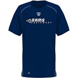 Reebok St. Louis Rams Youth (8-20) Speedwick Short Sleeve T-Shirt Small