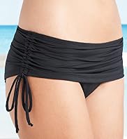 Drawstring Detail Bikini Swimskirt