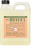 Mrs. Meyer's Clean Day Liquid Hand Soap Refill,33 oz,Geranium