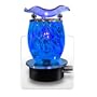 Blue Swirl Plug in Oil Warmer with Dimmer Switch