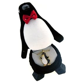 PENGUIN Crystal Necklace in Penguin Gift Box