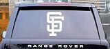 San Francisco Giants MLB Vinyl Decal Sticker / 12" x 8.5"