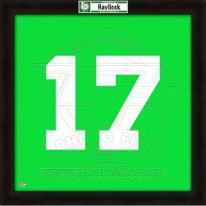 John Havlicek Boston Celtics 20x20 Framed Uniframe Jersey Photo
