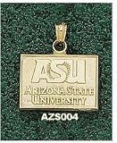 Arizona State Sun Devils ASU Pendant - 14KT Gold Jewelry