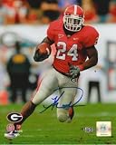 Knowshon Moreno signed Georgia Bulldogs 8x10 Photo- Moreno Hologram