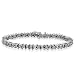 14K White Gold 2 Carat Diamond X Style Bracelet 7