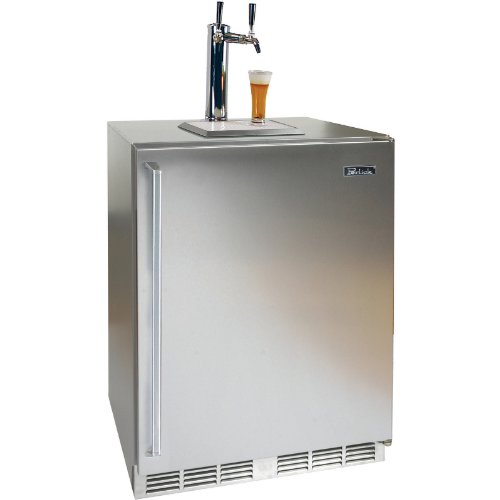 Buy Perlick HP24TO2R1 24 Inch Outdoor Kegerator beer keg refrigerators