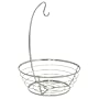 InterDesign Axis Fruit Bowl with Banana Hanger, Chrome