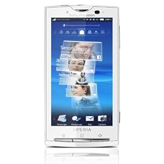 Sony Ericsson XPERIA X10 Smartphone (Android OS,Timescape, Mediascape, 8.1 MP Kamera, GPS) Luster White