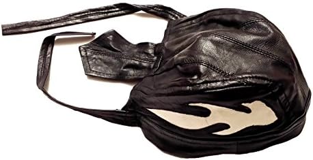 Tennessee Leather Womens Leather Head Wrap (One Size, White Flame)