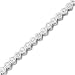 10k White Gold Diamond Bracelet (2 cttw, I-J Color, I3 Clarity), 7