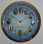 12 Symphony Musical Instruments Wall Clock
