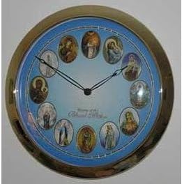 12 Symphony Musical Instruments Wall Clock by Novelty Motion/Sound Clocks