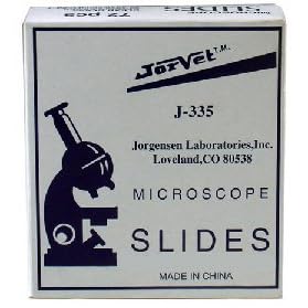 Clear Glass Slides - 72 per box