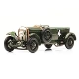 Diecast Model Bentley Speed Six (1930 Le Mans Winner) in Dark Green