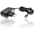 Wicked Chili Ladeger�t / Schnellader Netzteil / Reiseladekabel f�r Philips MP3 MP4 Player VIBE / ARIAZ / MUSE / RaGa / GoGear / Spark / SA 1942 (1000mAh, schwarz, 110-240V)