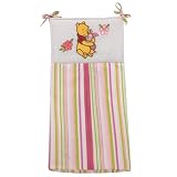 Disney Pooh Sweet Pooh Diaper Stacker, Pink/White
