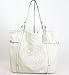 Coach Large Soft Leather Audrey Andie Cinched Tote Jumbo Bag 17034 Parchment White