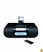iLuv I177 Stereo Audio Dual Alarm Clock (Supports All New iPods) - Black