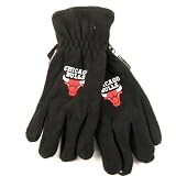 NBA Chicago Bulls Fleece Thinsulate Team Fan Gloves