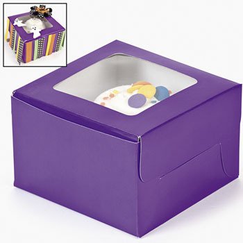 Dozen Purple Cupcake