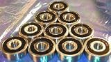 10 Bearings 6201-2RS 12x32x10 Sealed