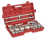 3/4 and 1 Drive Socket, Metric - 26 Pieces