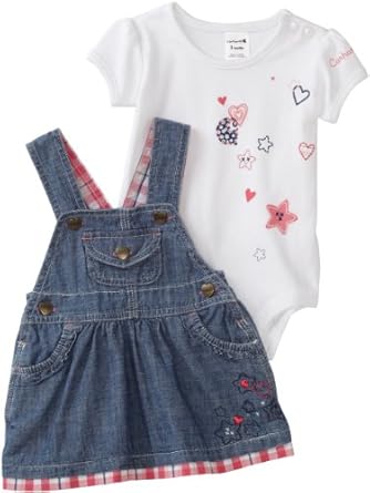 Carhartt Baby-girls Infant Jumper Set