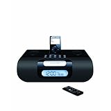 iLuv i177 Alarm Clock Speaker System for iPod (Black)