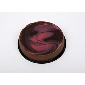 Desserts of Distinction Triple Chocolate Raspberry Cheesecake 18oz by Desserts of Distinction