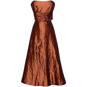 Buy 50's Strapless Taffeta Formal Gown Holiday Party Cocktail Dress Bridesmaid Prom by PacificPlex