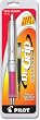Pilot Grip Center of Gravity Retractable Ballpoint Pen, Medium Point, Pink Grip, Black Ink (36182)
