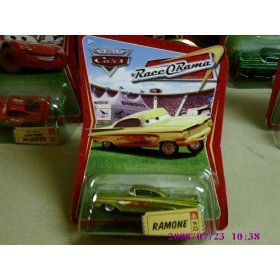 Disney Pixar Cars Race O Rama Yellow Ramone #12