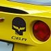 Corvette C6 Racing Bad Boy Jake Black Decal