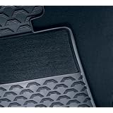 BMW 3 Series Coupe Black Front Rubber Floor Mats with Carpeted Heel Pad.fits... by BMW