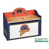 Guidecraft NBA Warriors Toy Box