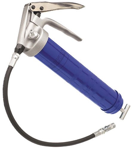 Lincoln Industrial 1134 16 Ounce Pistol Grease Gun with 18 Whip Hose and 6 Rigid Pipe